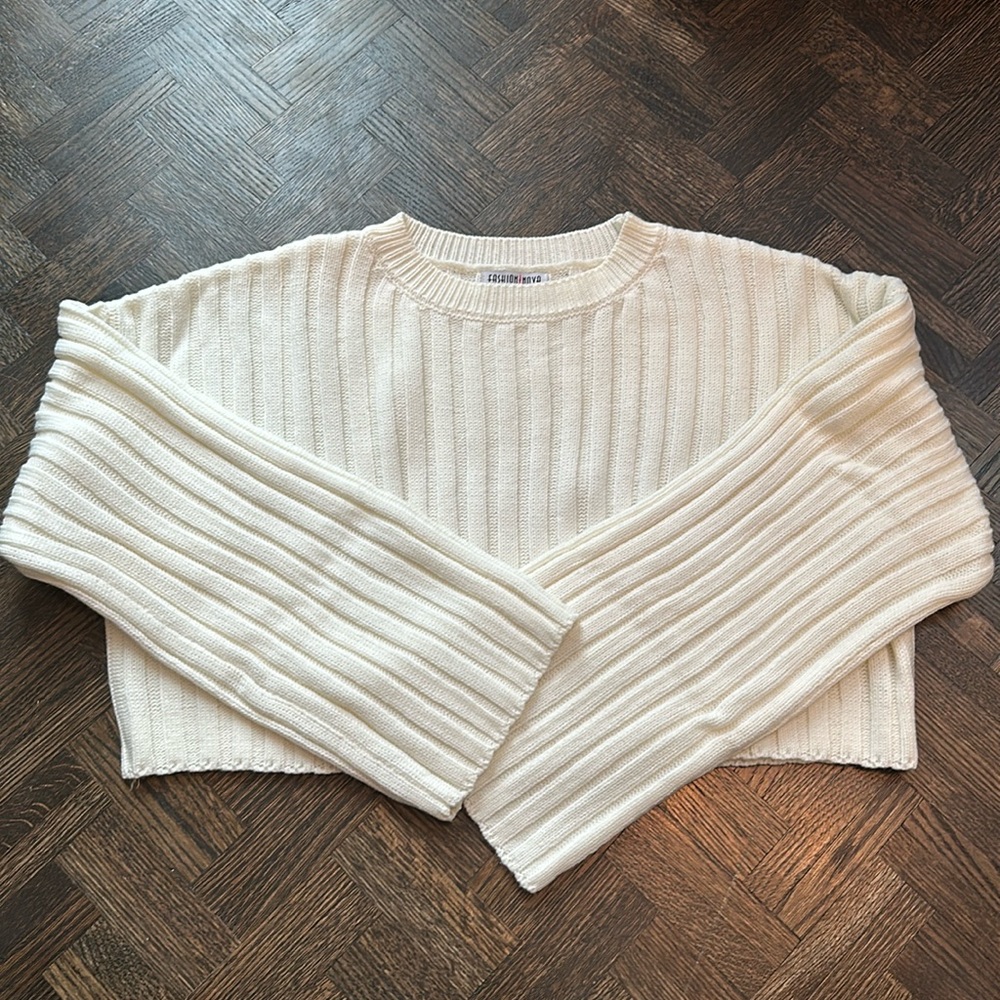 Fashionnova | Cropped Knit Sweater